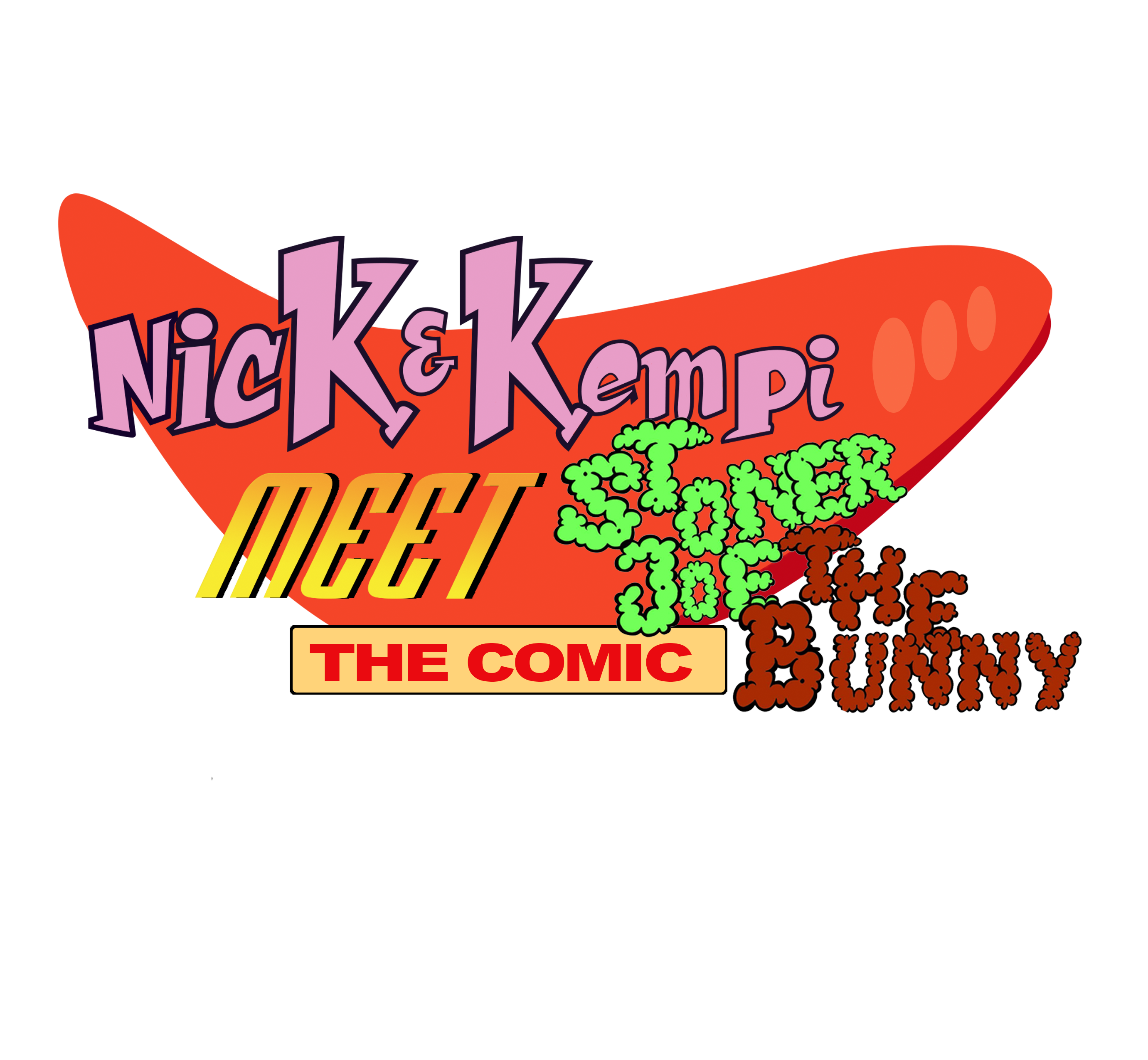 Logo for the first Nick and kempi comic strip